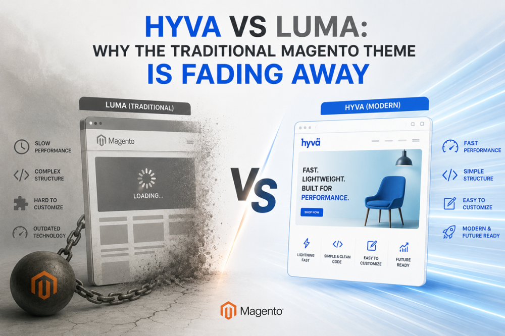 Hyva vs Luma: Dlaczego tradycyjny szablon Magento odchodzi do lamusa?
