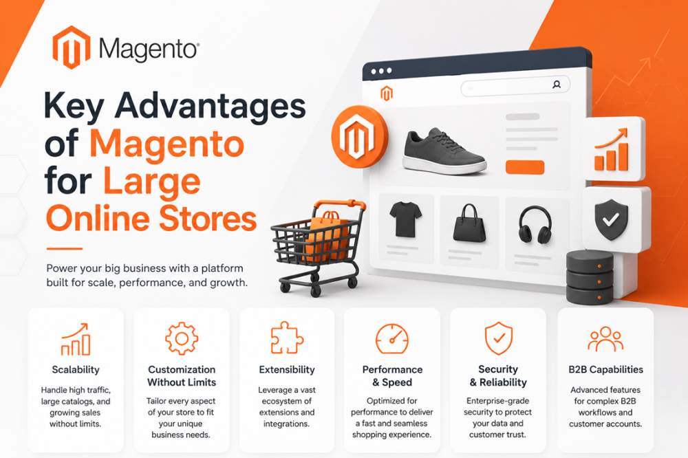 Kluczowe zalety Magento dla dużych sklepów internetowych